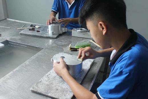 testing aluminum rapid prototype and manufacturing rings customized-2