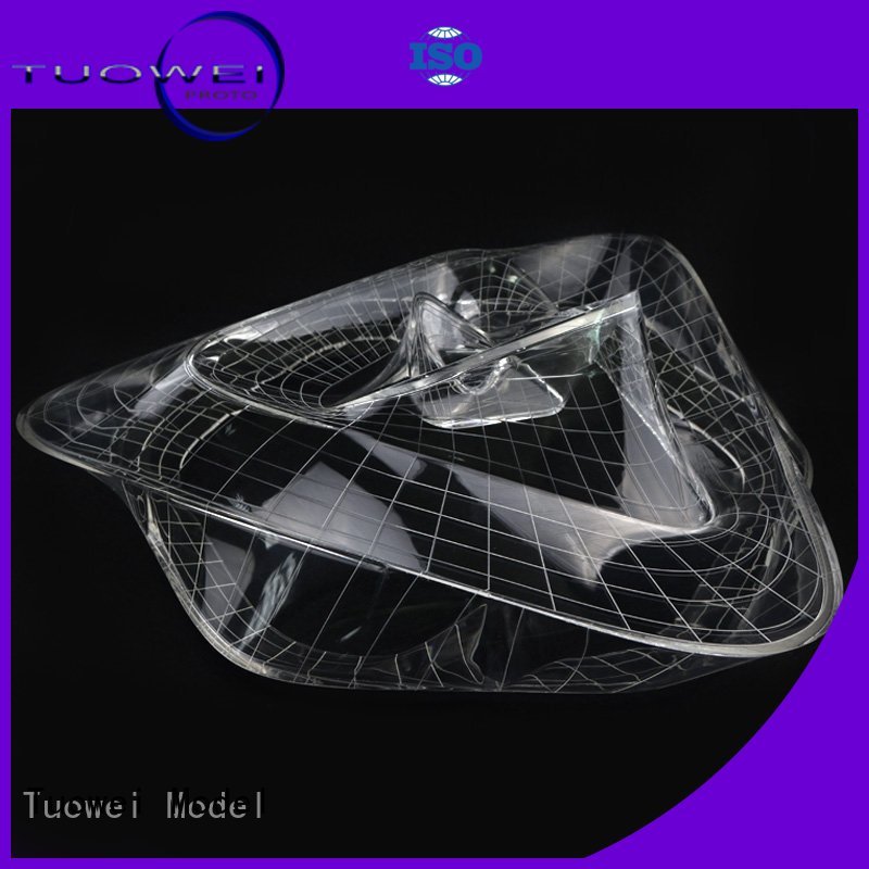 Tuowei transparent prototype small plastic parts customized