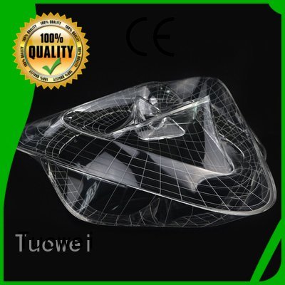 Wholesale cnc shaped transparent pmma prototypes factory Tuowei Brand