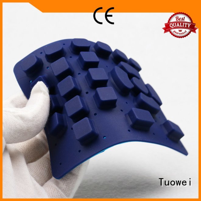 Tuowei electrical silicone prototype band electrical prototype textiles