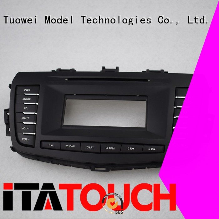 Tuowei handheld Certificated CNC plastic prototype manufacturer