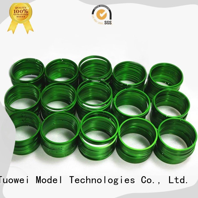 Tuowei testing aluminum alloy machined parts factory manufacturer