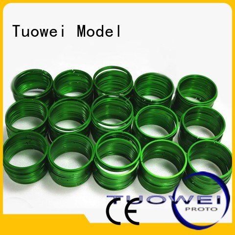 Tuowei rings custom machined aluminum design for metal