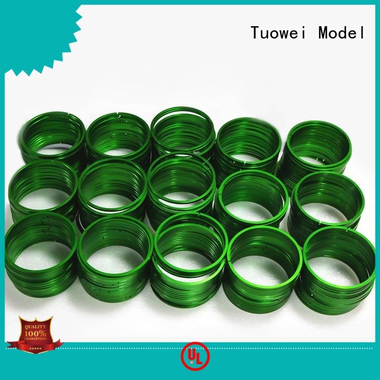 Tuowei rings complex metal machining parts prototype supplier