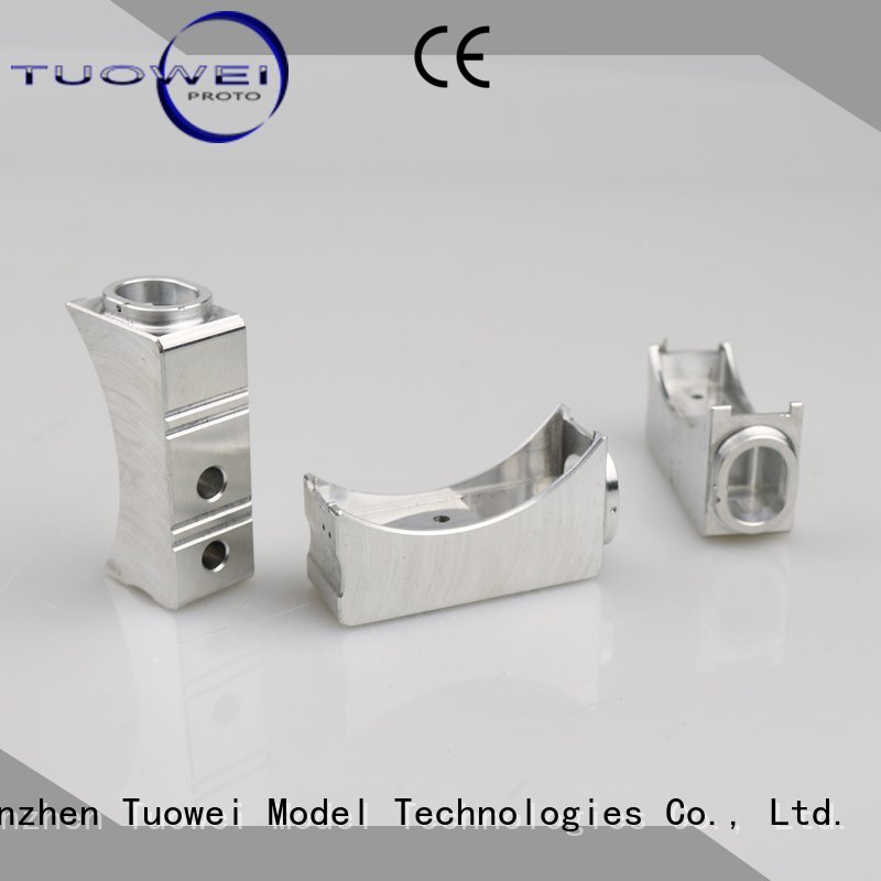 Tuowei components complex metal machining parts prototype customized