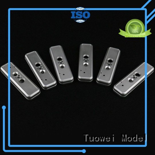 Tuowei testing complex metal machining parts prototype precision for metal