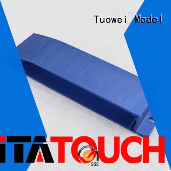 Tuowei mobile cnc aluminum rapid prototyping factory customized