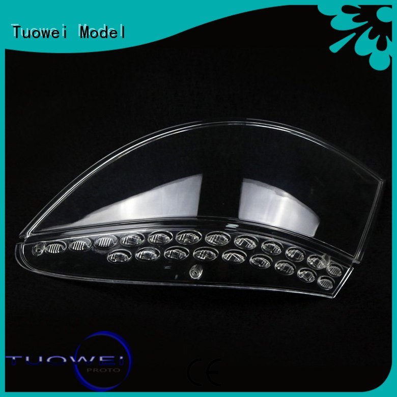 Tuowei light transparent pmma prototypes manufacturer