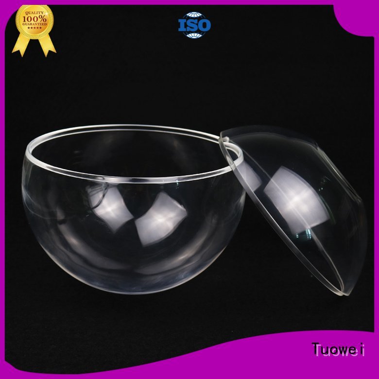 ball surface Tuowei transparent pmma prototypes factory