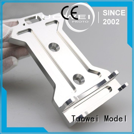 Tuowei shell complex metal machining parts prototype supplier