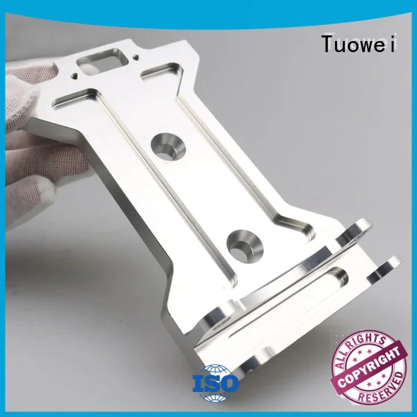 Tuowei metal aluminum alloy machined parts factory supplier for metal