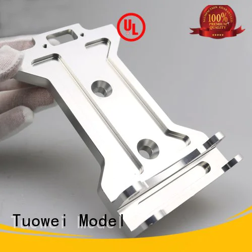small batch machining precision parts prototype electronic frame cnc data Tuowei