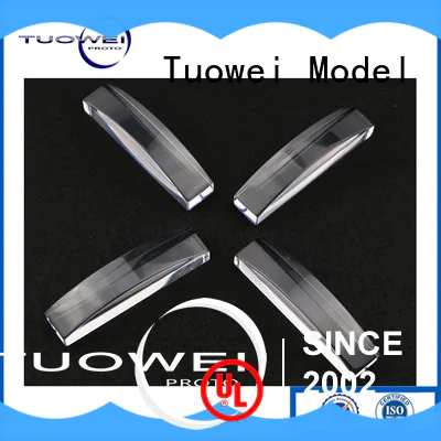 Tuowei transparent prototype plastic clear plastic prototype supplier