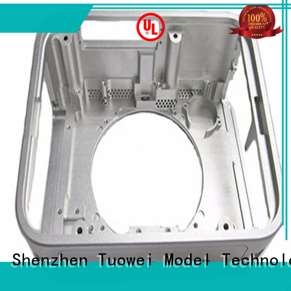Tuowei frame aluminum alloy cnc rapid prototype mockup