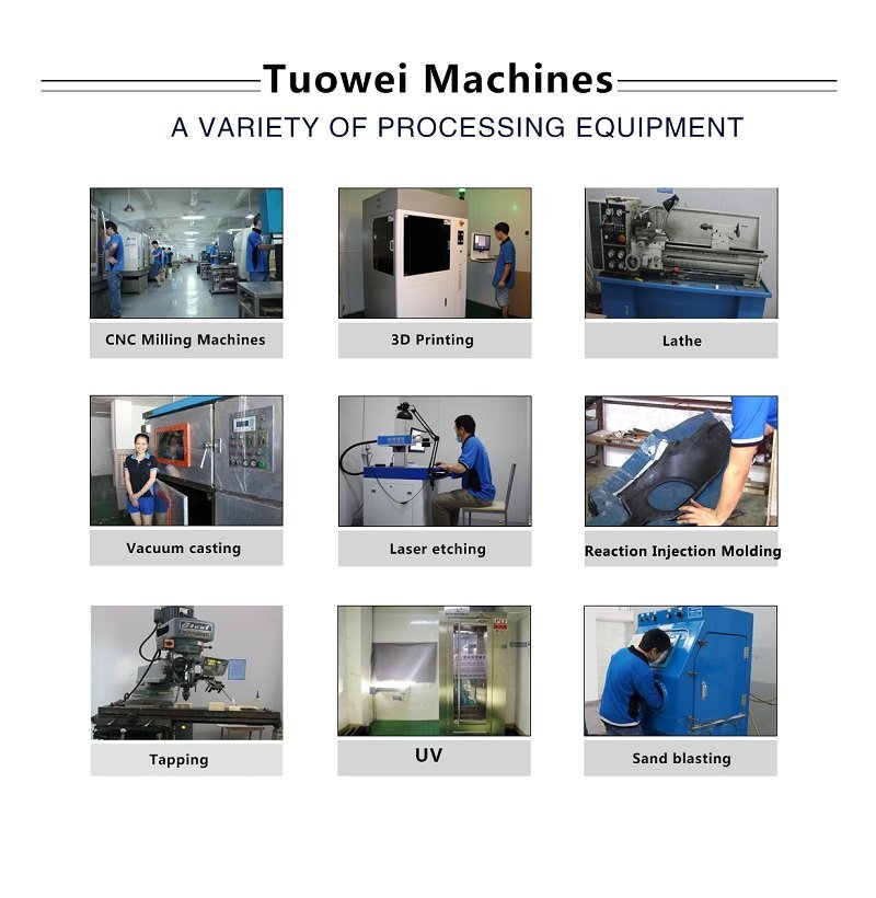 testing cnc prototyping aluminium service customized for aluminum Tuowei