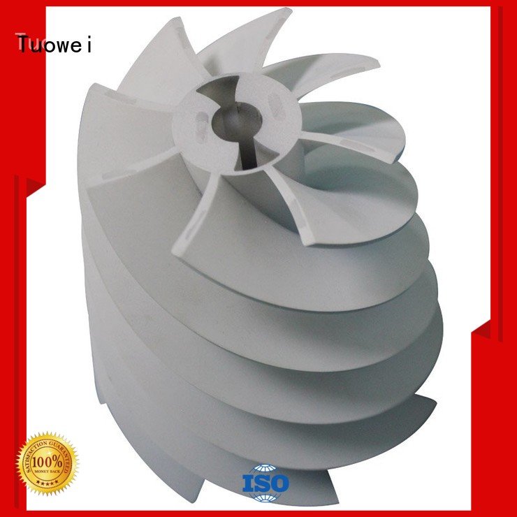 turbine 3d printing rapid prototyping design for aluminum Tuowei