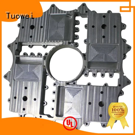 prototype aluminum alloy box prototype cnc for metal Tuowei